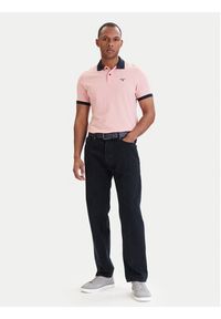 Barbour Polo Lynmouth MML1449PI95 Różowy jasny Regular Fit. Typ kołnierza: polo. Kolor: różowy. Materiał: bawełna #5