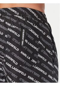 Karl Lagerfeld - KARL LAGERFELD Szorty kąpielowe A2M46063 Czarny Regular Fit. Kolor: czarny. Materiał: syntetyk #3