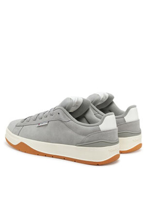 Tommy Jeans Sneakersy Tjm Skater Sneaker EM0EM01607 Szary. Kolor: szary. Materiał: zamsz, skóra