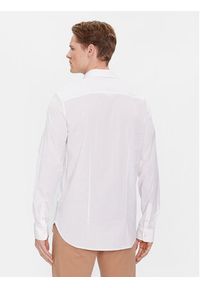 Guess Koszula Ls Sunset Jacquard M4RH55 WFXX0 Biały Slim Fit. Kolor: biały. Materiał: bawełna #5