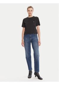 Weekend Max Mara T-Shirt Venaco 2525976021 Czarny Regular Fit. Kolor: czarny. Materiał: bawełna