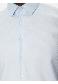 Calvin Klein Koszula K10K114360 Błękitny Slim Fit. Kolor: niebieski. Materiał: bawełna #3