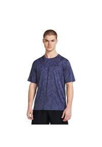 Koszulka treningowa męska Under Armour Tech Vent Geode. Kolor: fioletowy. Sport: fitness #1