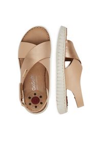 Go Soft Sandały LA3T9143-8 Złoty. Kolor: złoty. Materiał: syntetyk, materiał #5