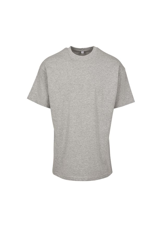 BUILD YOUR BRAND - Koszulka Jersey Premium Dla Dorosłych Unisex. Kolor: szary. Materiał: jersey