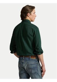 Polo Ralph Lauren Koszula 710654408082 Zielony Regular Fit. Typ kołnierza: polo. Kolor: zielony. Materiał: bawełna #4