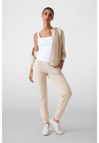 Guess - GUESS Damska bluza w kolorze taupe Olympe, Rozmiar XL. Kolor: beżowy #4