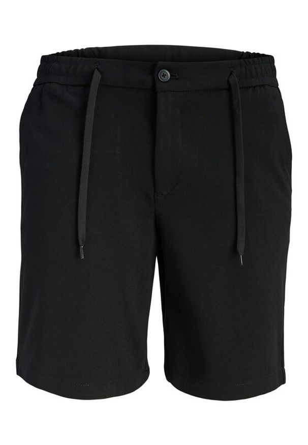 Jack & Jones Szorty materiałowe Ace Neo 12292443 Czarny Regular Fit. Kolor: czarny. Materiał: bawełna