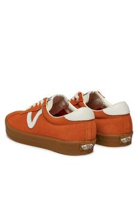 Vans Tenisówki Sport Low VN000CQR52K1 Pomarańczowy. Kolor: pomarańczowy. Materiał: zamsz, skóra. Styl: sportowy #4