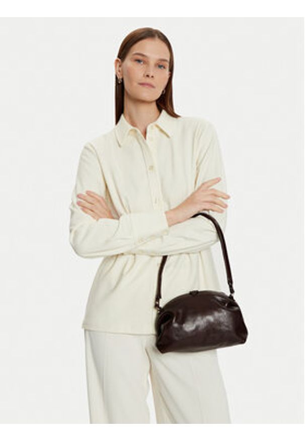 BALAGAN - Balagan Torebka Hug L Brązowy. Kolor: brązowy. Materiał: skórzane