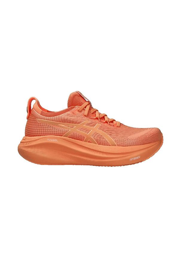 Buty do biegania Asics GEL-NIMBUS 27 LITE-SHOW Czerwone. Kolor: czerwony. Materiał: syntetyk, materiał, guma. Sport: bieganie