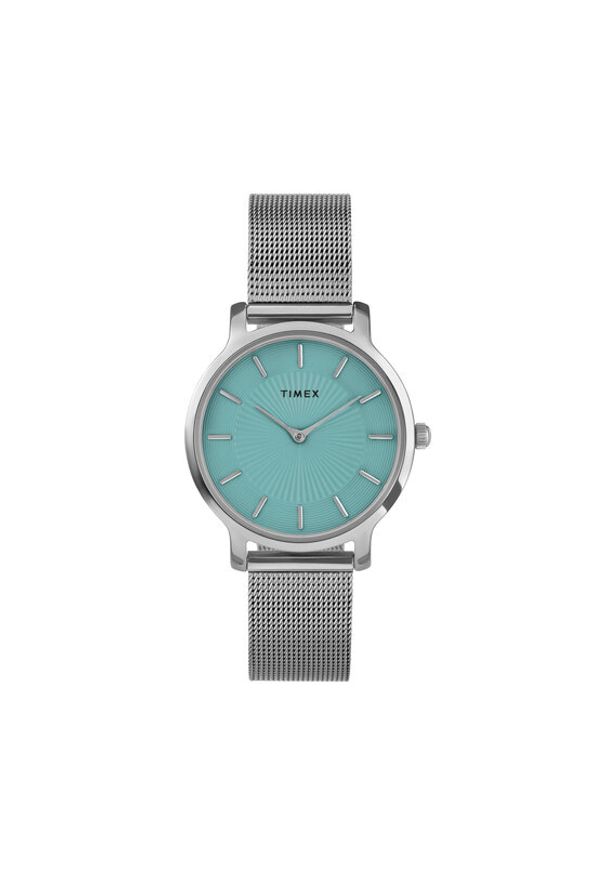 Timex Zegarek Transcend TW2Y10100 Srebrny. Kolor: srebrny