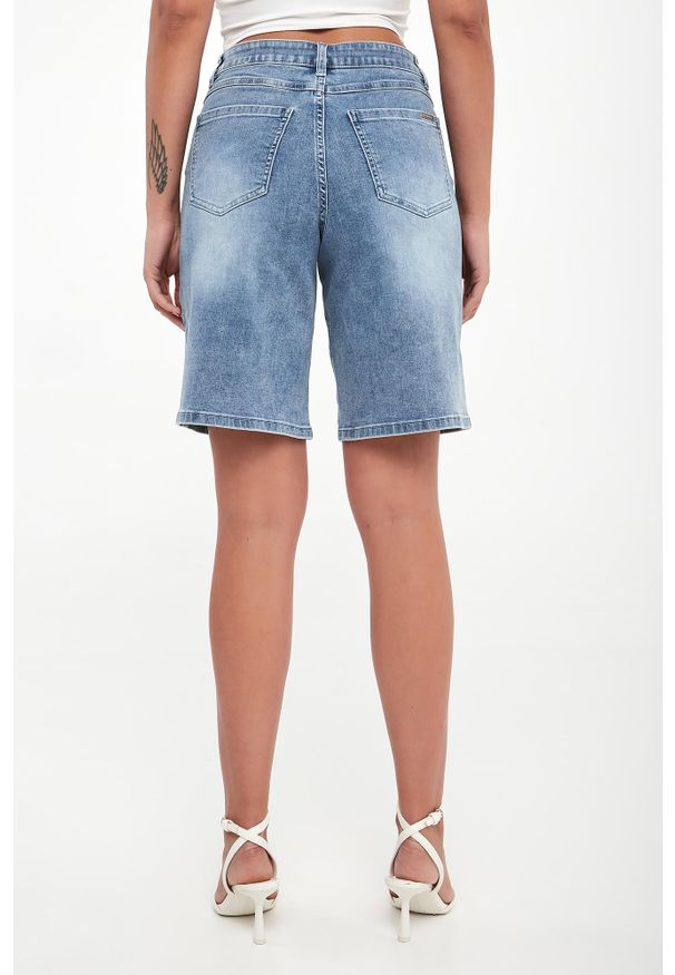 Joseph Ribkoff - Bermudy damskie jeansowe JOSEPH RIBKOFF. Materiał: jeans
