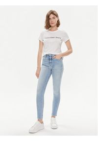 Calvin Klein Jeans Jeansy J20J223312 Niebieski Skinny Fit. Kolor: niebieski