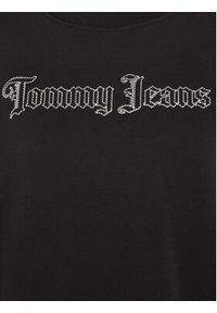 Tommy Jeans Bluza Grunge DW0DW16401 Czarny Relaxed Fit. Kolor: czarny. Materiał: bawełna