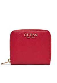 Guess Mały Portfel Damski Laurel (ZG) Slg SWZG85 00370 Czerwony. Kolor: czerwony. Materiał: skóra #1
