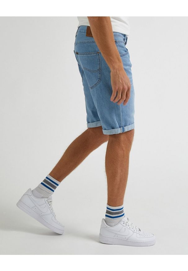 Lee - LEE 5 POCKET SHORT MĘSKIE SZORTY SPODENKI MELLOW LIGHT L73MHVB71 112331760