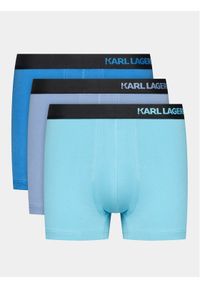 Karl Lagerfeld - KARL LAGERFELD Komplet 7 par bokserek 230M2101 Kolorowy. Materiał: bawełna. Wzór: kolorowy #1