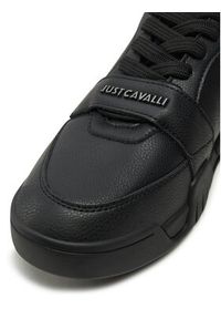 Just Cavalli Sneakersy 77QA3SA4 Czarny. Kolor: czarny. Materiał: skóra #7