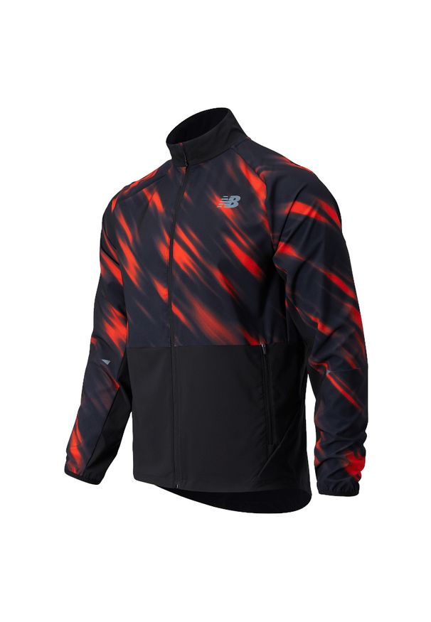 Kurtka New Balance z długim rękawem, z dekoltem woda