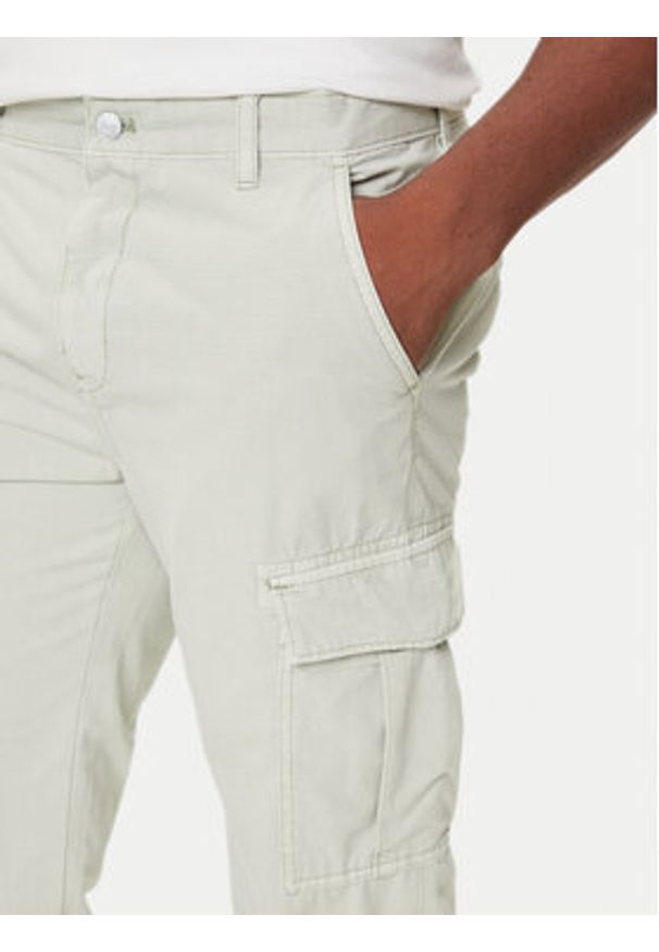 Tommy Jeans Joggery Austin DM0DM21791 Zielony Slim Fit. Kolor: zielony. Materiał: bawełna