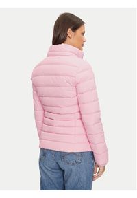 Tommy Jeans Kurtka puchowa Basic DW0DW18312 Różowy Slim Fit. Kolor: różowy. Materiał: syntetyk #4