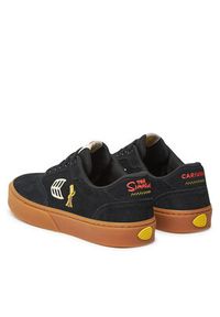 CARIUMA Sneakersy Simpsons Naioca 511802B52M110 Czarny. Kolor: czarny. Materiał: zamsz, skóra #5
