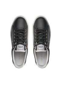 TOMMY HILFIGER - Tommy Hilfiger Sneakersy Essential Elevated Court Sneaker FW0FW07685 Czarny. Kolor: czarny. Materiał: skóra #3