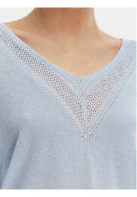 Morgan Bluzka 241-MCHRIS Błękitny Relaxed Fit. Kolor: niebieski. Materiał: wiskoza #5