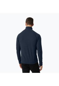 Kurtka polarowa 1/2 zip Helly Hansen daybreaker. Kolor: niebieski. Materiał: polar. Sport: turystyka piesza #2