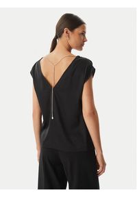 Rinascimento Bluzka CFC0020252002 Czarny Regular Fit. Kolor: czarny. Materiał: syntetyk #4