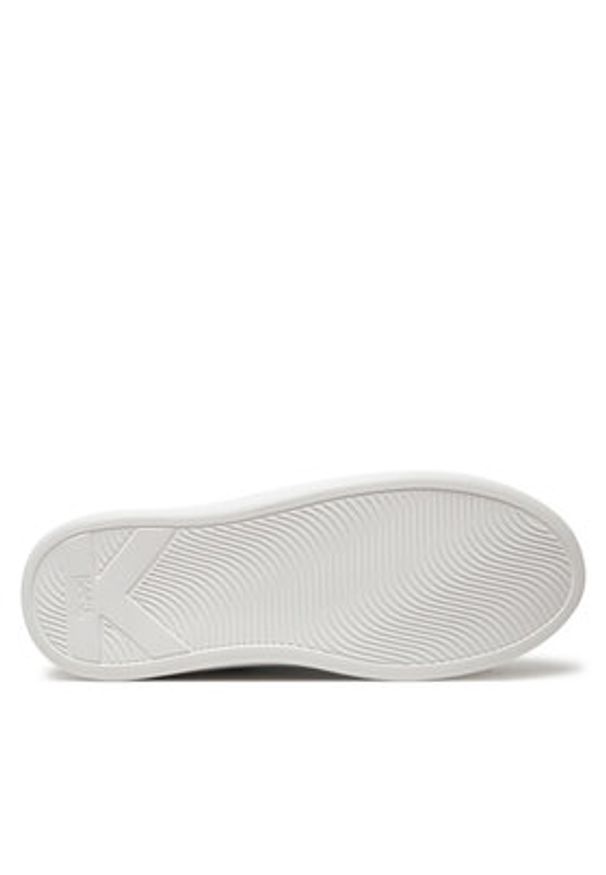 Karl Lagerfeld - KARL LAGERFELD Sneakersy Kapri KL62511A Czarny. Kolor: czarny. Materiał: skóra