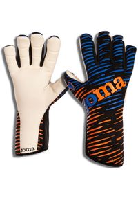 Rękawice bramkarskie unisex Joma GK PANTHER piłkarskie treningowe na rzep. Kolor: żółty, niebieski, wielokolorowy, pomarańczowy. Sport: piłka nożna #1