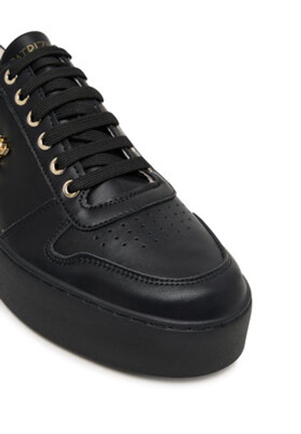 Patrizia Pepe Sneakersy PPJ909.27 Czarny. Kolor: czarny. Materiał: skóra