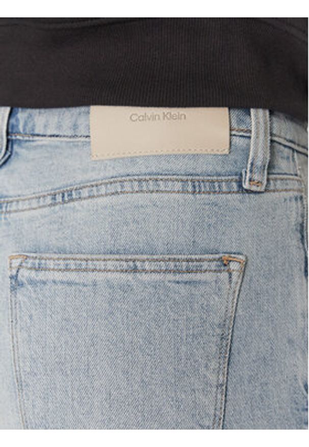Calvin Klein Jeansy K20K208111 Niebieski Slim Fit. Kolor: niebieski