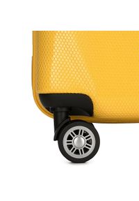 Wittchen - Komplet walizek z polikarbonu jednokolorowych. Kolor: żółty. Materiał: guma #5