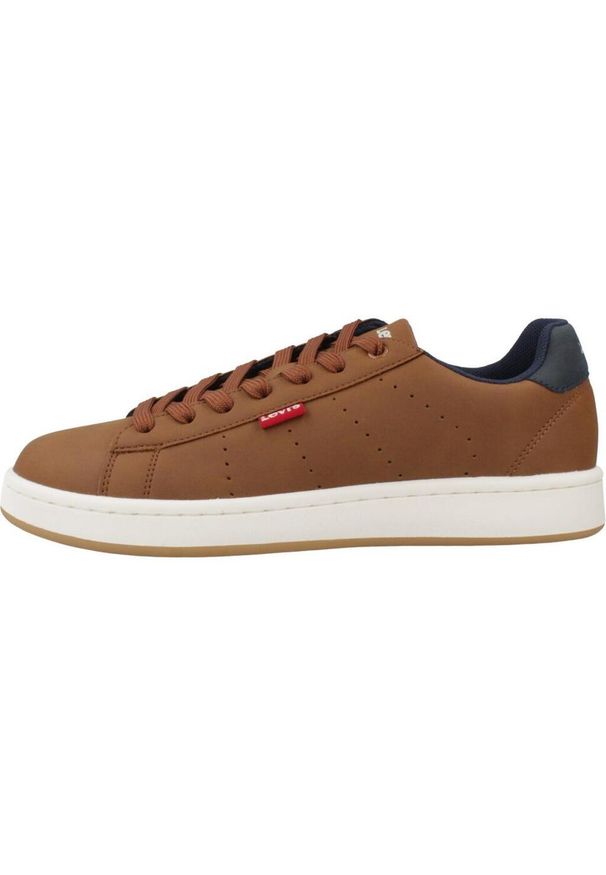 Levi's® - Buty LEVI'S AVENUE Brązowy. Kolor: brązowy. Materiał: syntetyk, tkanina. Sport: turystyka piesza