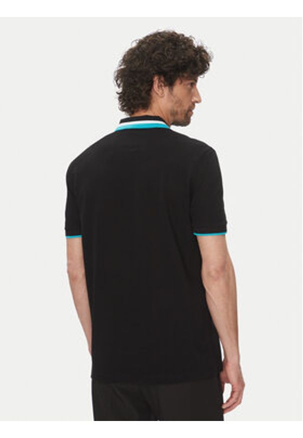 BOSS Polo Paddy Ap Heritage 50538101 Czarny Regular Fit. Typ kołnierza: polo. Kolor: czarny. Materiał: bawełna