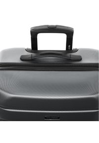 Wittchen - Zestaw walizek z ABS-u żłobionych szary. Kolor: szary. Materiał: guma. Styl: klasyczny #6