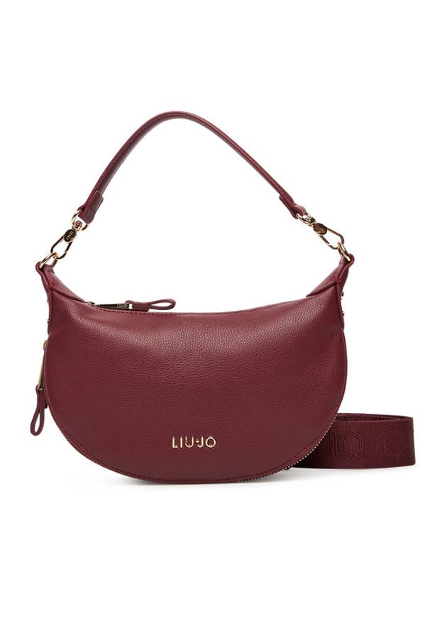 Liu Jo Torebka Ecs S Hobo AF5043 E0058 Bordowy. Kolor: czerwony. Materiał: skórzane