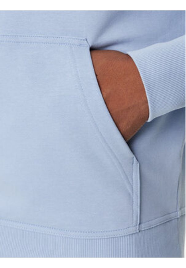 BOSS Bluza WeSmallhood 50514530 Niebieski Regular Fit. Kolor: niebieski. Materiał: bawełna