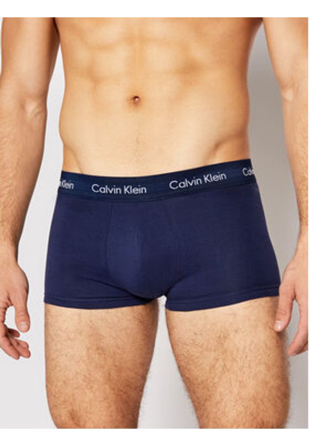 Calvin Klein Underwear Komplet 3 par bokserek 0000U2664G Kolorowy. Materiał: bawełna. Wzór: kolorowy