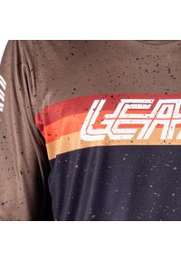 LEATT - Koszulka rowerowa męska Leatt Jersey MTB Enduro 3.0. Kolor: czarny. Materiał: jersey. Sport: kolarstwo