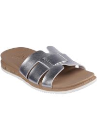 skechers - Plaskanie damskie Skechers Desert Kiss Low Pe. Kolor: szary. Materiał: materiał, syntetyk. Styl: sportowy #1