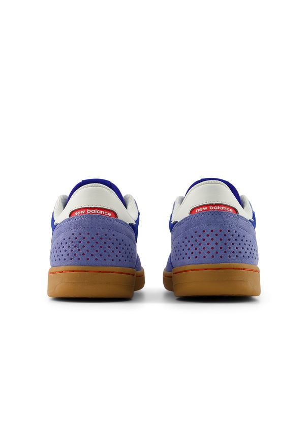 Buty męskie New Balance Numeric UN440RTB – niebieskie. Kolor: niebieski. Materiał: materiał, syntetyk, dresówka, guma, skóra. Szerokość cholewki: normalna. Sport: skateboard