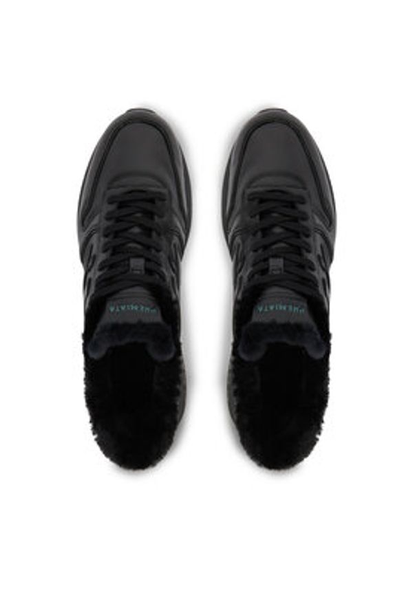 Premiata Sneakersy Mick Var 1453Nm Czarny. Kolor: czarny. Materiał: skóra