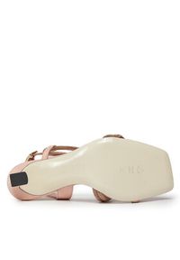 Pollini Sandały SA16039C1ITA0609 Różowy. Kolor: różowy. Materiał: zamsz, skóra #3
