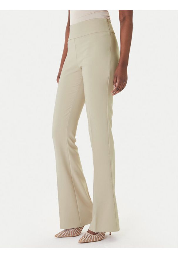 Rinascimento Spodnie materiałowe CFC0127876003 Beżowy Slim Fit. Kolor: beżowy. Materiał: syntetyk