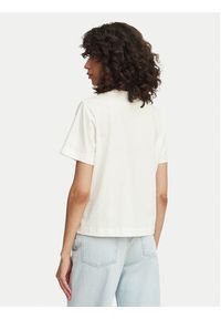 Vero Moda T-Shirt Sola 10341979 Biały Regular Fit. Kolor: biały. Materiał: bawełna #4