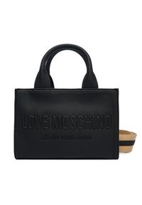 Love Moschino - LOVE MOSCHINO Torebka JC4044PP1OLE0000 Czarny. Kolor: czarny. Materiał: skórzane #4